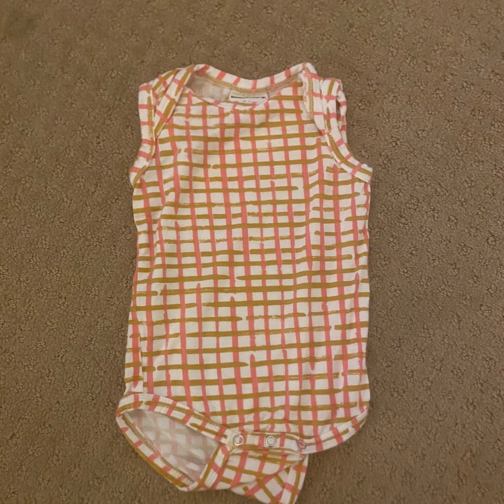 Spearmint sleeveless onsie